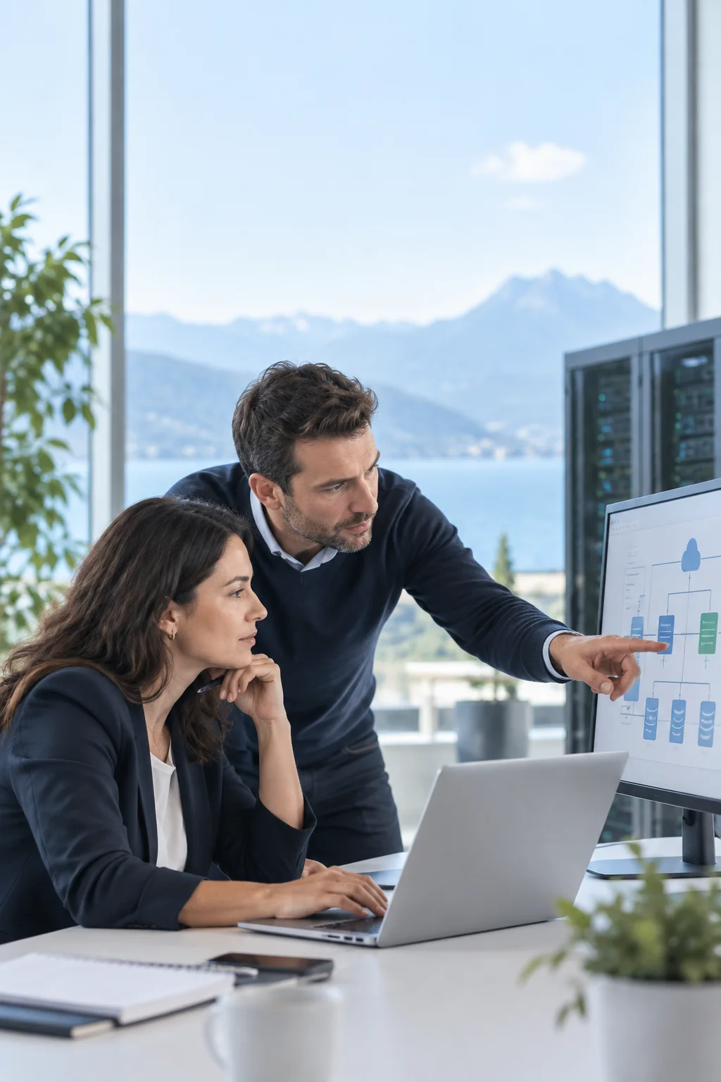 Travail en équipe pour le suivi d'un environnement informatique